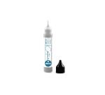 DARWI Fles met applicator glasverf, inhoud 30 ml, zilver - Zilver