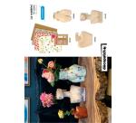 Vase buste 18x11,5x29 cm - Kraft