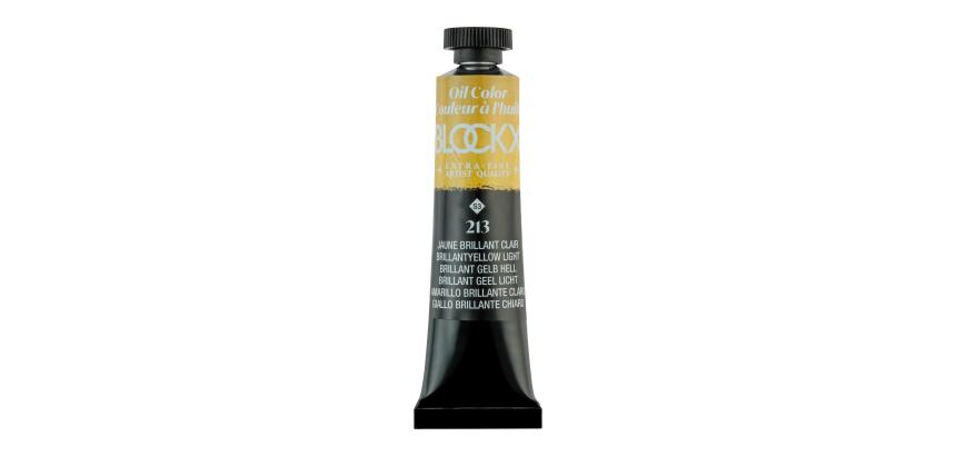 Peinture à l'huile extra-fine tube 20ml - Jaune brillant clair