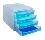 Module de classement Big Box 4 tiroirs Chromaline