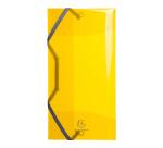Exacompta Iderema Elasticated Folder (3-Flap), DL Size - Assorted colours
