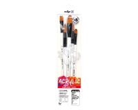 Darwi For You set de 5 pinceaux moyens - Blanc