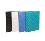 Flexible binder 2 rings 15mm gloss board Neo Deco - Assorted colors