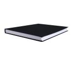 Registre 29,7x21cm 5x5 folioté 300 pages - Noir toilé