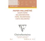 Blok Velijn Millimeterpapier 50 blad 90g A4 (21x29,7cm).