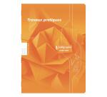Clairefontaine Stapled Laboratory Work Book, Ligne 7000, Seyes & Plain, A4, 32 Sheets, 70+90g - Assortment