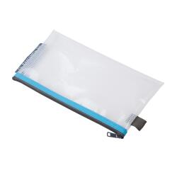Zipped pocket EVA 23x13cm ass. colours - Assorted colours