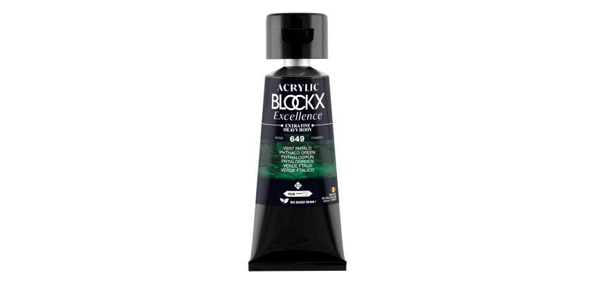 Peinture acrylique extra-fine fine tube 75ml - Vert phtalo