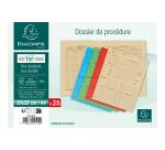 Paquet de 25 dossiers de procédure carte lustrée 25x32cm