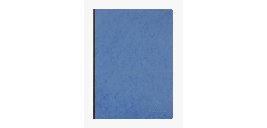 Cahier brochure Age Bag A4 192 pages petits carreaux - Bleu