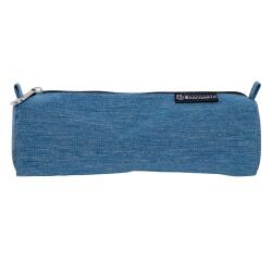 Pencil case half round Denim 500 col ass - Assorted colours