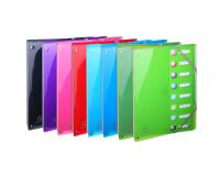 Trieur extensible en polypropylène 8 compartiments IDERAMA PP - A4 - Couleurs assorties