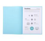 Pack of 30 folders SUPER 60 - 22x31cm - Assorted colours