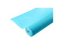 Nappe en rouleau papier gaufré Toile de lin - 1,18 x 15m - Azur