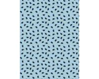 823 - Pochette 20 feuilles Décopatch Texture - Bleu