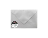 Enveloppe Pollen Clairefontaine 120 g/m² couleur avec patte gommée - Paquet de 5