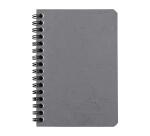 Cahier reliure intégrale Age Bag 9x14 100 pages ligné - Gris