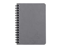 Cahier reliure intégrale Age Bag 9x14 100 pages ligné - Gris