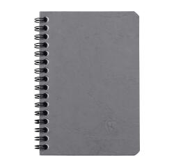 Cahier reliure intégrale Age Bag 9x14 100 pages ligné - Gris