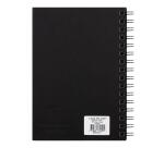 Goldline carnet spiralé 50F A5 140g portrait - Noir
