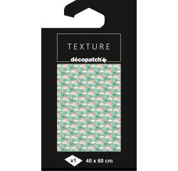 Papier Texture Décopatch n°800 - 1 blad 40x60cm. - Groen