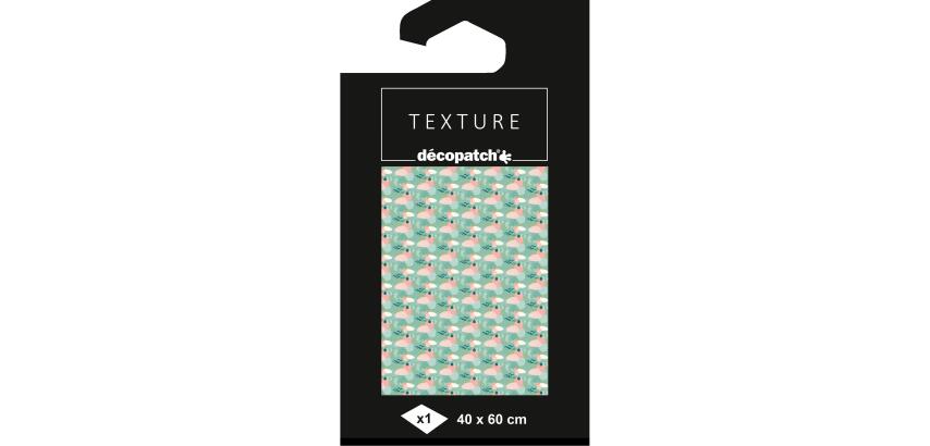 Papier Texture Décopatch n°800 - 1 blad 40x60cm. - Groen