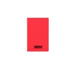 8000 POLYPRO, Carnet piqué 11x17 cm 96 pages petits carreaux 90 g - Assortis