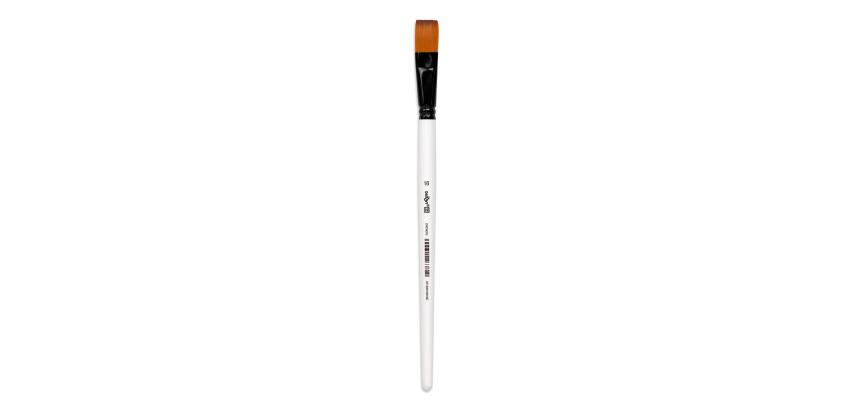 Darwi For You flat brush 17 mm size 16 - White
