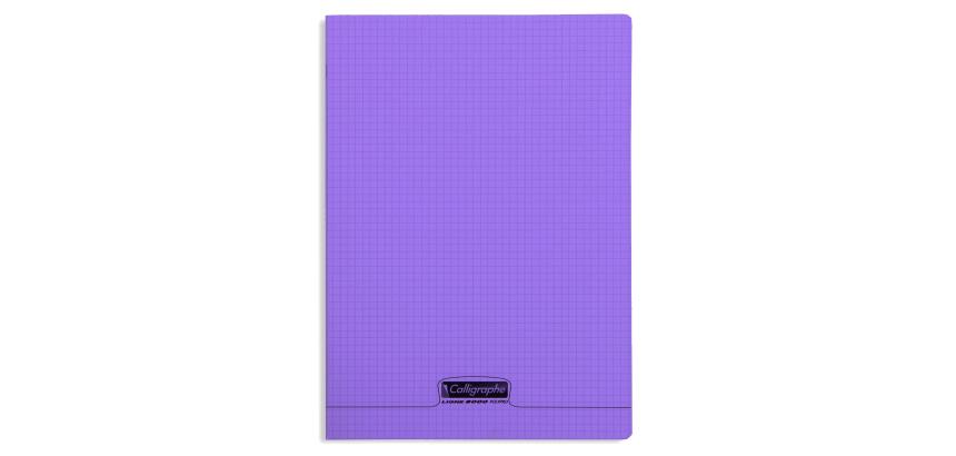 8000 POLYPRO, Schrift geniet A4 (21x29,7cm) 48 blad 90g Q5x5. - Paars|