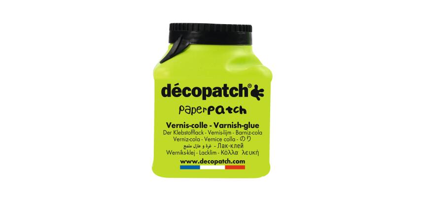 Vernis colle Paperpatch 180ml multilangues - Vert