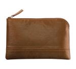 Rhodiarama pochette zippée en simili cuir - taille S (11x17 cm)