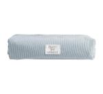 Velvet square pencil case VELVET - Assorted colours