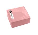 Paquet de 40 serviettes micro-gaufrées ouate 2 plis - 38x38 cm