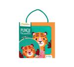 Punch Needle, Tiger - Grün