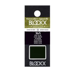 Aquarelle extra-fine demi-godet - Vert olive