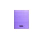 Heft genäht 8000 POLYPRO 17x22 cm 60 Seiten große Kästchen 90 g - Violett
