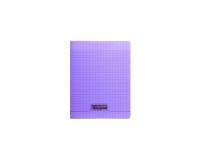 Cahier piqué 8000 POLYPRO 17x22 cm 60 pages grands carreaux 90 g - Violet