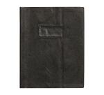 Protège-cahiers grain cuir PVC 22/100ème 17x22 cm