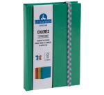 Iderama Notebook 170x110, 192 linierte Seiten - grün
