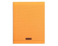 Cahier piqué 8000 POLYPRO 24x32 cm 192 pages grands carreaux 90 g - Orange