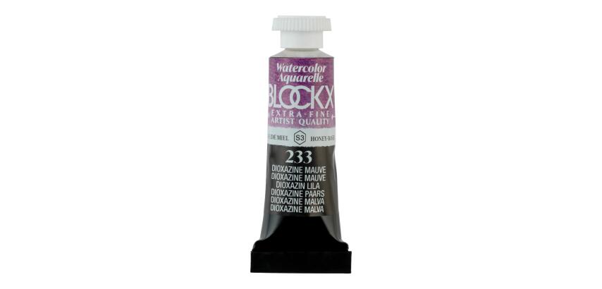 Aquarellfarbe, Dioxazin Mauve - Tube 5ml - Dioxazin Malve