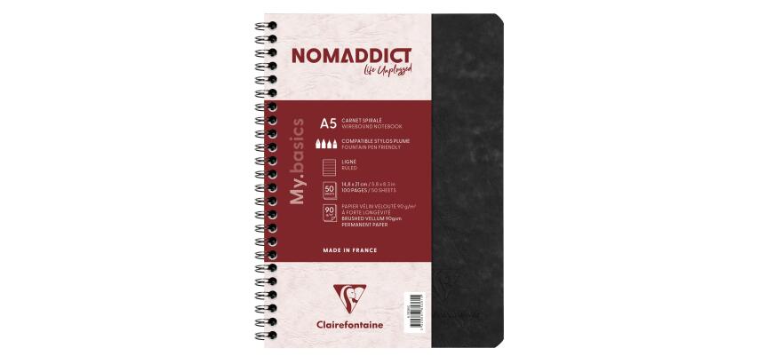 Cahier reliure intégrale Age Bag A5 100 pages