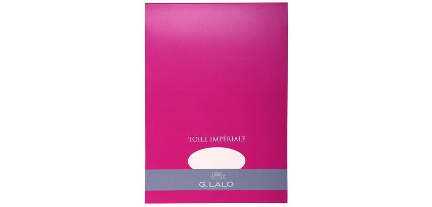 Bloc Toile Impériale A4 (210x297mm), 50 feuilles 100g - Blanc