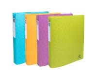 Classeur 2anneaux 30mm polypropylène recyclé Pop'N Co - Couleurs assorties