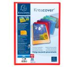 Protège-documents en polypropylène semi rigide Kreacover® Opaque 60 vues - A4 - Couleurs assorties
