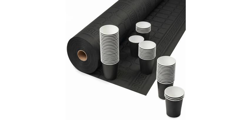 Nappe en rouleau papier damassé - 50x1,18m