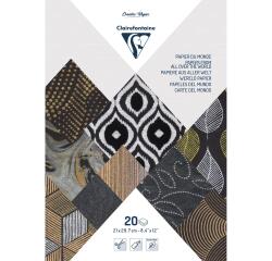 Clairefontaine Handmade Paper Pad - A4 - 20 Sheets