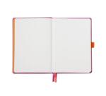 Rhodiarama Goalbook rembordé rigide A5 240 pages dot papier blanc 90g - Lilas