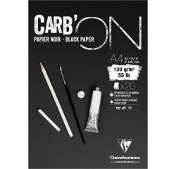 Carb'ON bloc collé 20F A4 120g