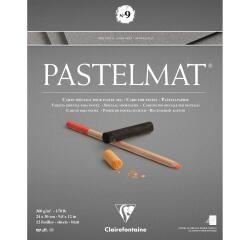 Pastelmat blok gelijmd 12 bladen 24x30 cm 360 g n°9
